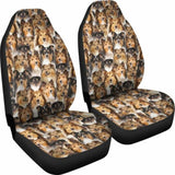 Shetland Sheepdog Full Face Car Seat Covers 221205 - YourCarButBetter