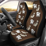 Shih Tzu Maltese Car Seat Cover 112428 - YourCarButBetter