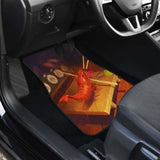 Shrim Food Sushi Cartoon Car Floor Mats 142711 - YourCarButBetter