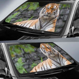 Siberian Tiger Female Zoo Big Cat Hd 5K Car Sun Shade 172609 - YourCarButBetter