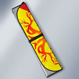 Sicily Flag With Celtic Tree Of Life Auto Sun Shades 104020 - YourCarButBetter