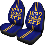 Sigma Gamma Rho 1922 Car Seat Covers 210906 - YourCarButBetter