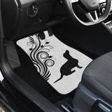 Silhouette Dachshund Car Floor Mats Car Accessories Gift For Dog Lovers 210301 - YourCarButBetter