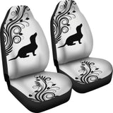 Silhouette Dachshund Car Seat Covers Car Accessories Gift For Dog Lovers 210301 - YourCarButBetter