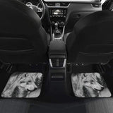 Silver Wolf and Tree Car Floor Mats 212302 - YourCarButBetter