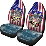 Since 1775 The Sea Is Ours United States Navy Veteran Car Seat Covers 550317 - YourCarButBetter