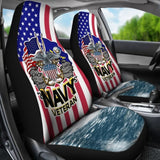Since 1775 The Sea Is Ours United States Navy Veteran Car Seat Covers 550317 - YourCarButBetter