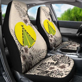 (Sivage) Wallis And Futuna Car Seat Covers The Beige Hibiscus (Set Of Two) 7 232125 - YourCarButBetter