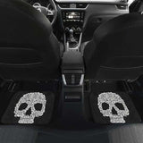 Skull Bears Car Floor Mats 153908 - YourCarButBetter