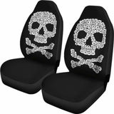 Skull Bears Car Seat Covers 153908 - YourCarButBetter