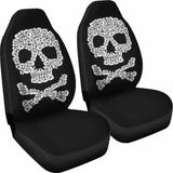 Skull Bears Car Seat Covers 153908 - YourCarButBetter