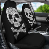 Skull Bears Car Seat Covers 153908 - YourCarButBetter