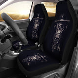 Skull Gift 3D Skull Car Seat Covers 093223 - YourCarButBetter