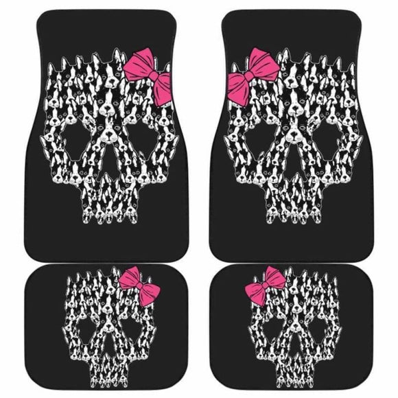 Skull Girls And Dogs Car Floor Mats 112428 - YourCarButBetter