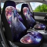 Sky Moon Wolf Car Seat Covers 211602 - YourCarButBetter