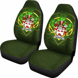Slattery Or O’Slattery Ireland Car Seat Cover Celtic Shamrock (Set Of Two) 154230 - YourCarButBetter