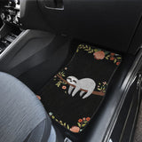 Sloth And Lazy Mission Fall In Sleep Car Floor Mats 211001 - YourCarButBetter