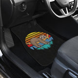 Sloth In Lazy World And Nothing Matter Car Floor Mats 211001 - YourCarButBetter