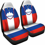 Slovenia Car Seat Cover Coat Of Arms Amazing 105905 - YourCarButBetter