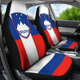 Slovenia Car Seat Cover Coat Of Arms Amazing 105905 - YourCarButBetter