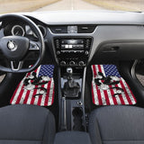 Snake Custom American Flag Car Floor Mats 212109 - YourCarButBetter