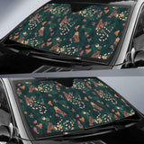 Snake Forest Pattern Car Auto Sun Shades 104020 - YourCarButBetter