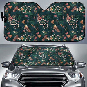 Snake Forest Pattern Car Auto Sun Shades 104020 - YourCarButBetter