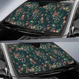 Snake Forest Pattern Car Auto Sun Shades 104020 - YourCarButBetter