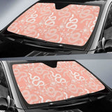 Snake Lilies Flower Pattern Car Auto Sun Shades 104020 - YourCarButBetter