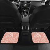 Snake Lilies Flower Pattern Front And Back Car Mats 232125 - YourCarButBetter