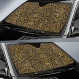 Snake Skin Pattern Car Auto Sun Shades 104020 - YourCarButBetter