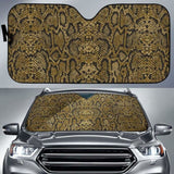 Snake Skin Pattern Car Auto Sun Shades 104020 - YourCarButBetter