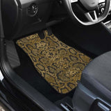 Snake Skin Pattern Front And Back Car Mats 232125 - YourCarButBetter