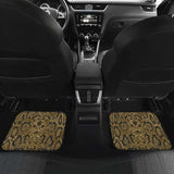 Snake Skin Pattern Front And Back Car Mats 232125 - YourCarButBetter