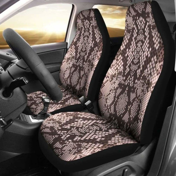 Snake Skin Print Car Seat Covers 232125 - YourCarButBetter