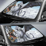 Snow Dragon Sun Shade amazing best gift ideas 172609 - YourCarButBetter