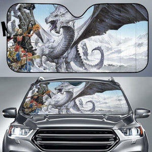 Snow Dragon Sun Shade amazing best gift ideas 172609 - YourCarButBetter