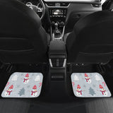 Snowman Pattern Car Floor Mats Auto Accessories 211903 - YourCarButBetter