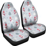 Snowman Pattern Car Seat Covers Auto Accessories 211903 - YourCarButBetter