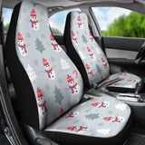 Snowman Pattern Car Seat Covers Auto Accessories 211903 - YourCarButBetter