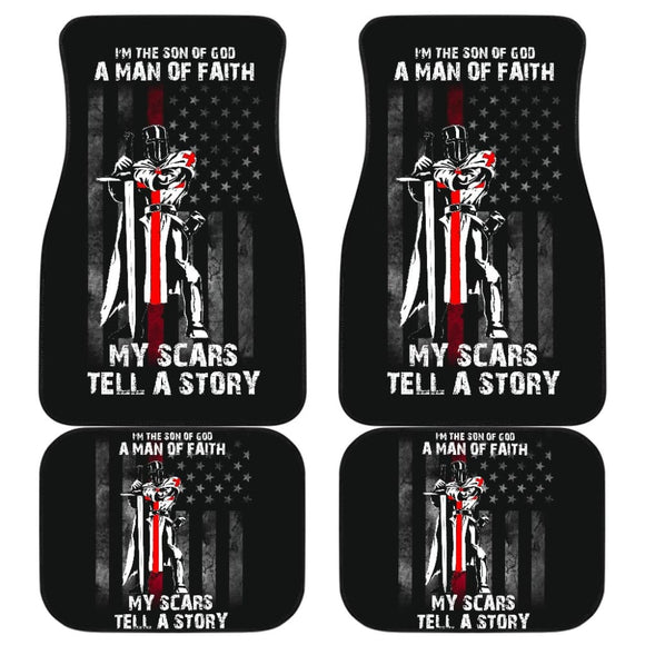 Son Of God My Scars Tell A Story Car Floor Mats 212203 - YourCarButBetter