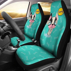 Sorry French Bulldog Car Seat Covers 194110 - YourCarButBetter