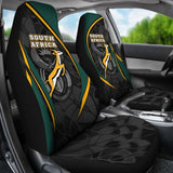 South Africa Car Seat Covers - South African Spirit (Yellow) 093223 - YourCarButBetter
