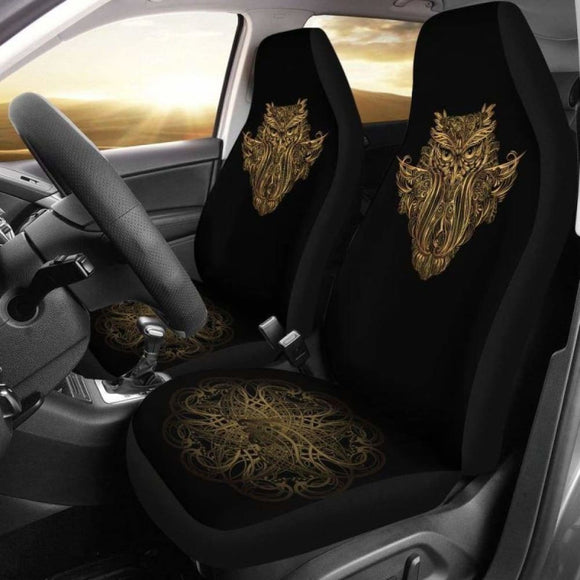 South Africa Ptilopsis Granti Owl Car Seat Coves H1 174716 - YourCarButBetter