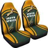 South Africa Springbok Car Seat Covers - Sport Style 093223 - YourCarButBetter