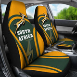 South Africa Springbok Car Seat Covers - Sport Style 093223 - YourCarButBetter