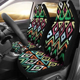Southwest Najo Native American Watercolor Auto Seat Covers 174914 - YourCarButBetter