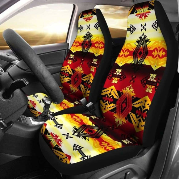 Sovereign Nation Fire Car Seat Covers 105905 - YourCarButBetter