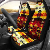 Sovereign Nation Fire Car Seat Covers 105905 - YourCarButBetter