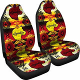 Sovereign Nation Fire Wolf Car Seat Covers 200904 - YourCarButBetter